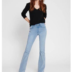 Betabrand - Signature Mid-Rise Denim | Bootcut XXL Cloud Wash